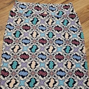 EUC Disney LLR Minnie Mouse cassie pencil skirt